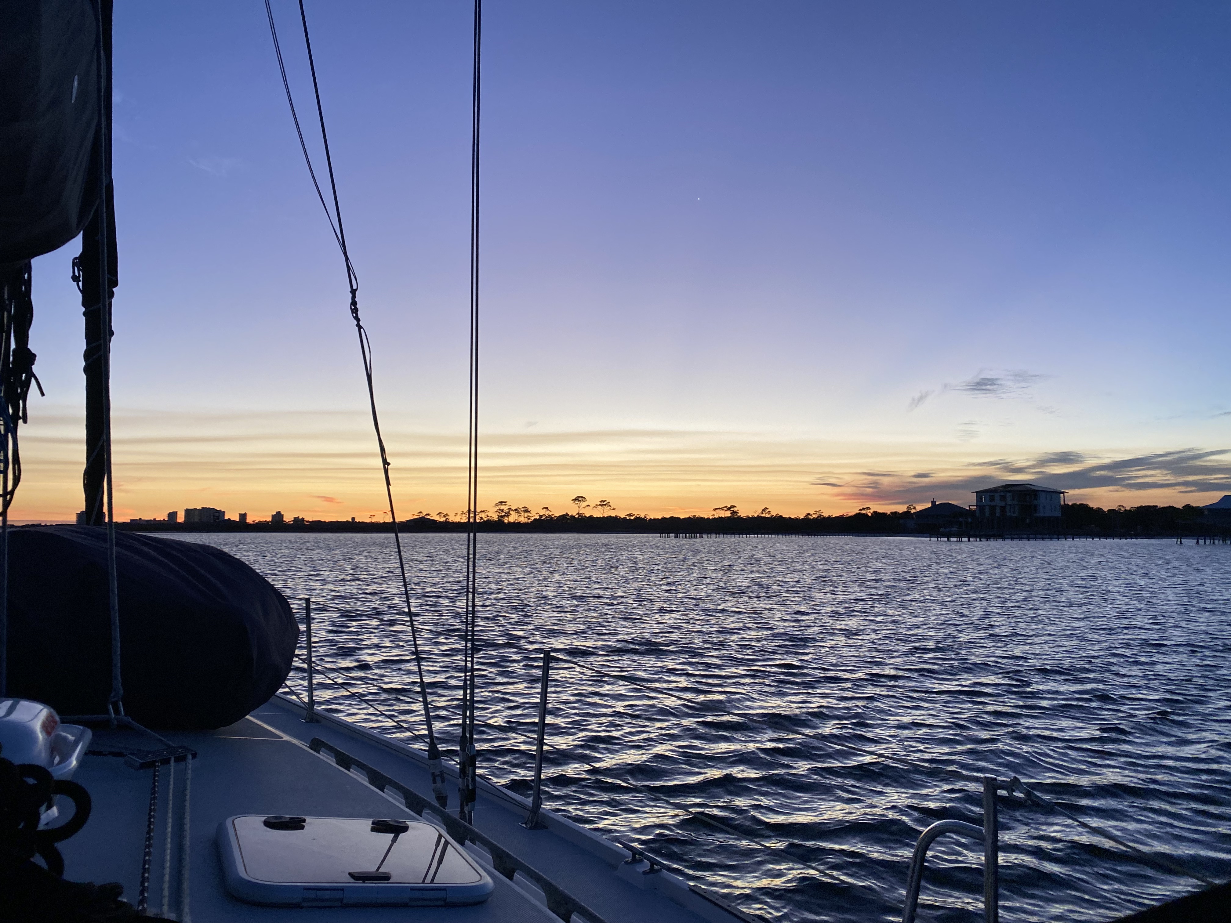 Sunset in Big Lagoon - Pensacola 