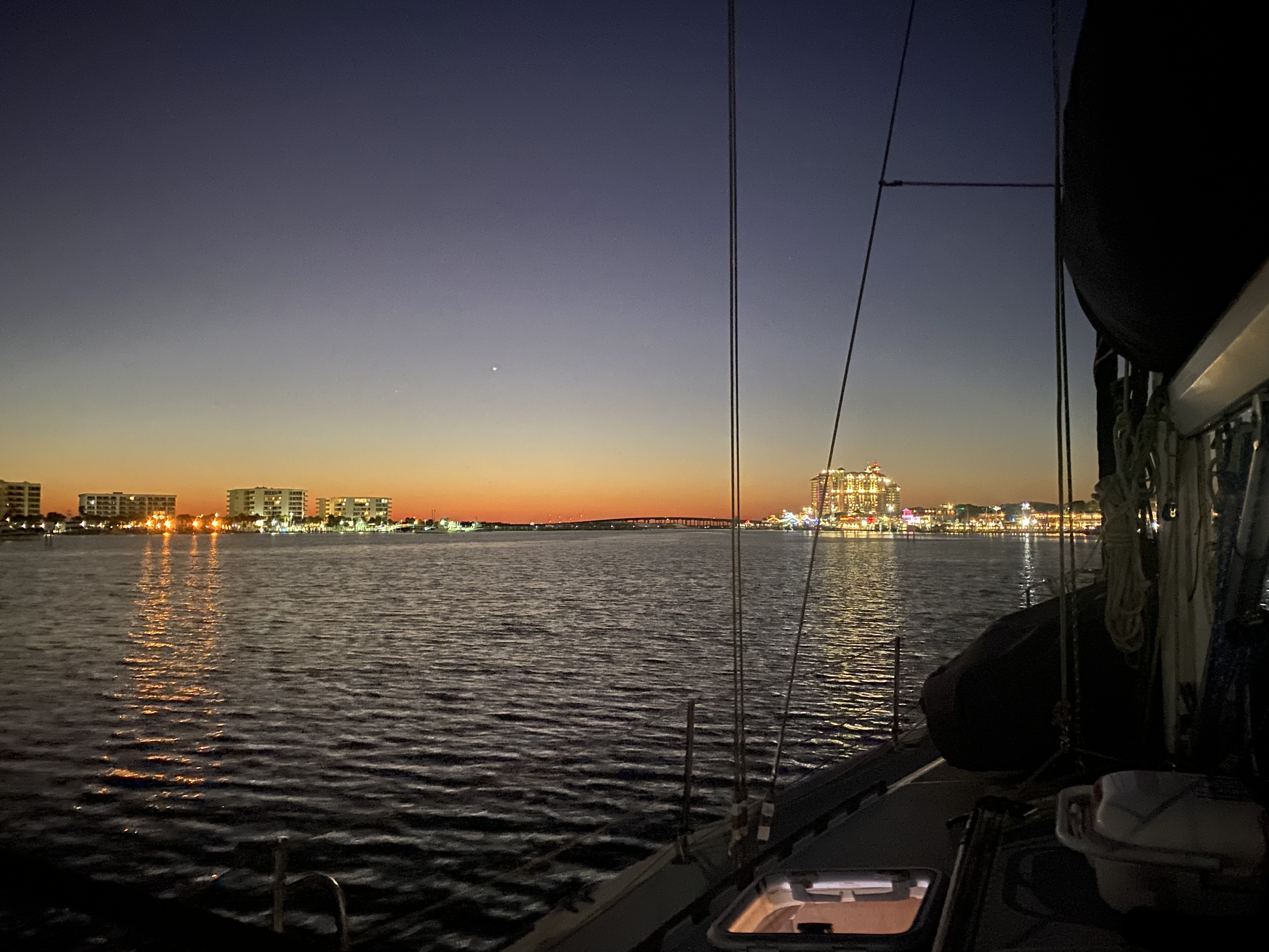 Sunset over Destin 